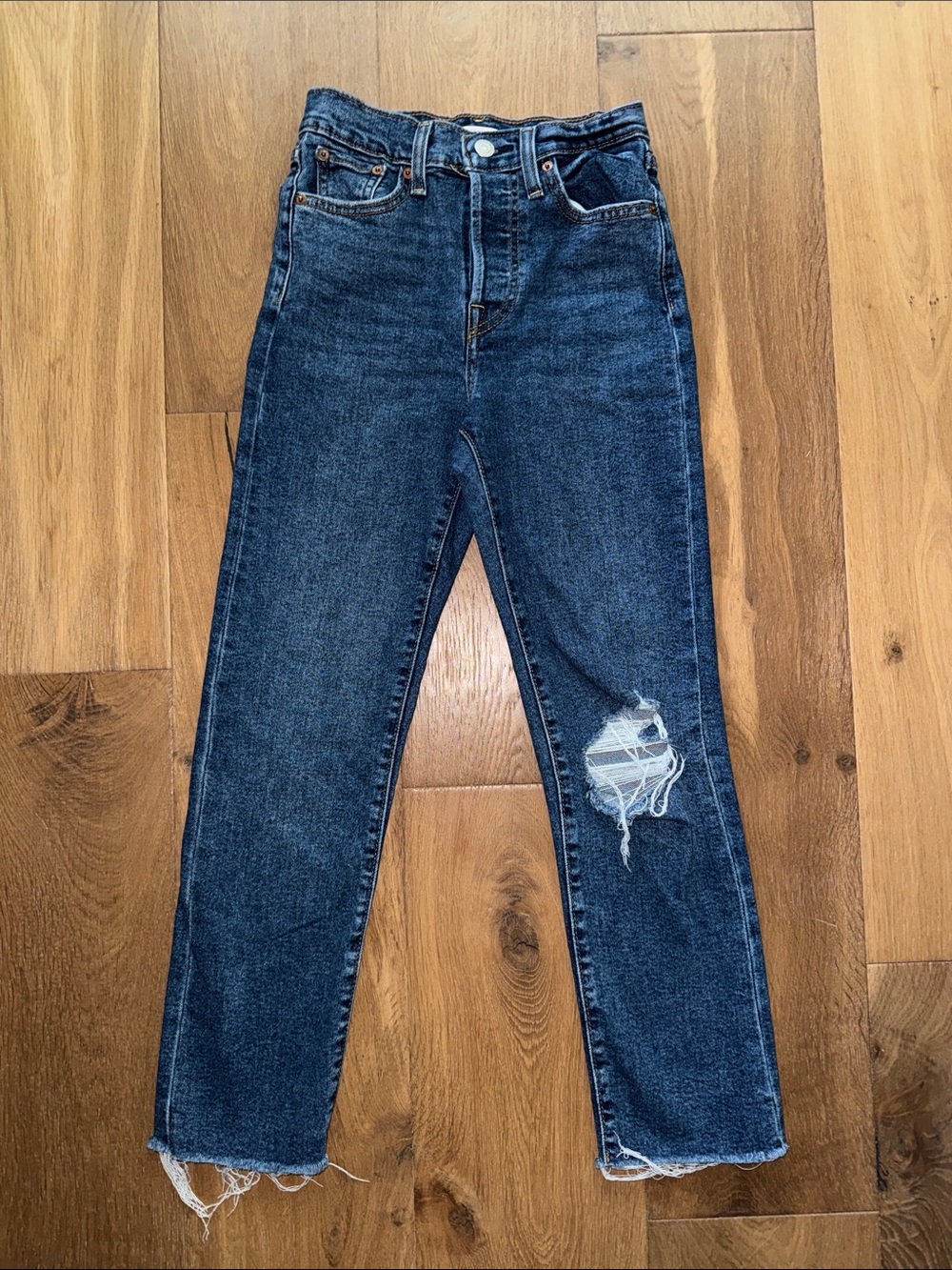 Levi’s Wedgie Straight Jeans, Size 24